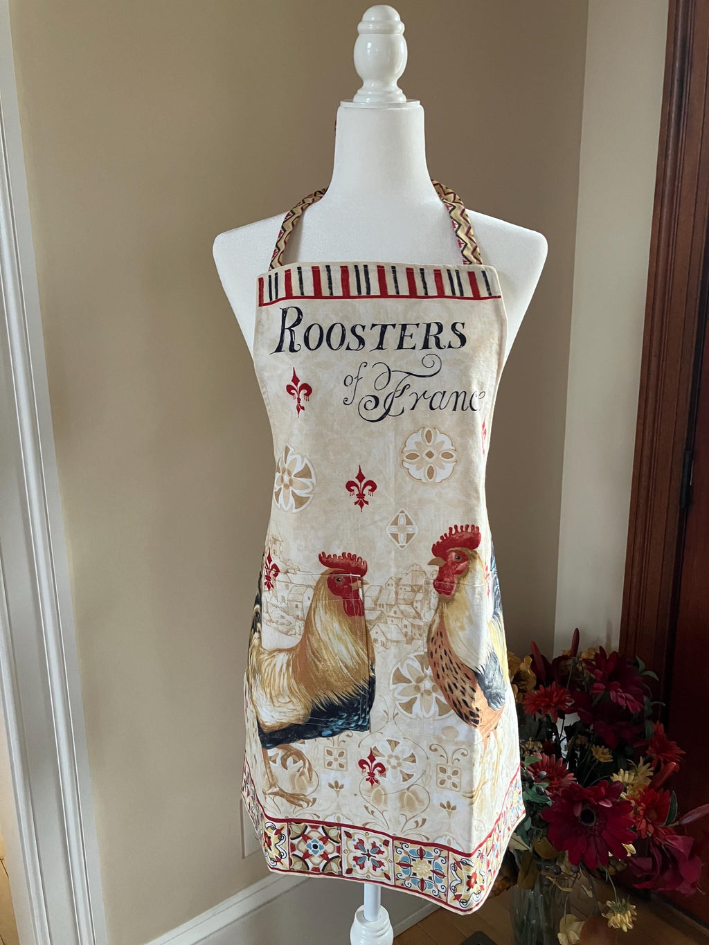 Roosters of France Apron