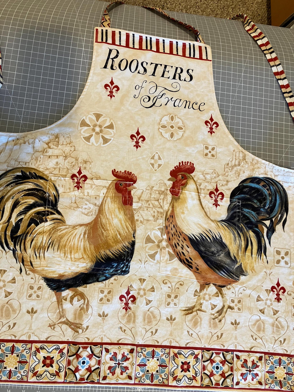 Roosters of France Apron