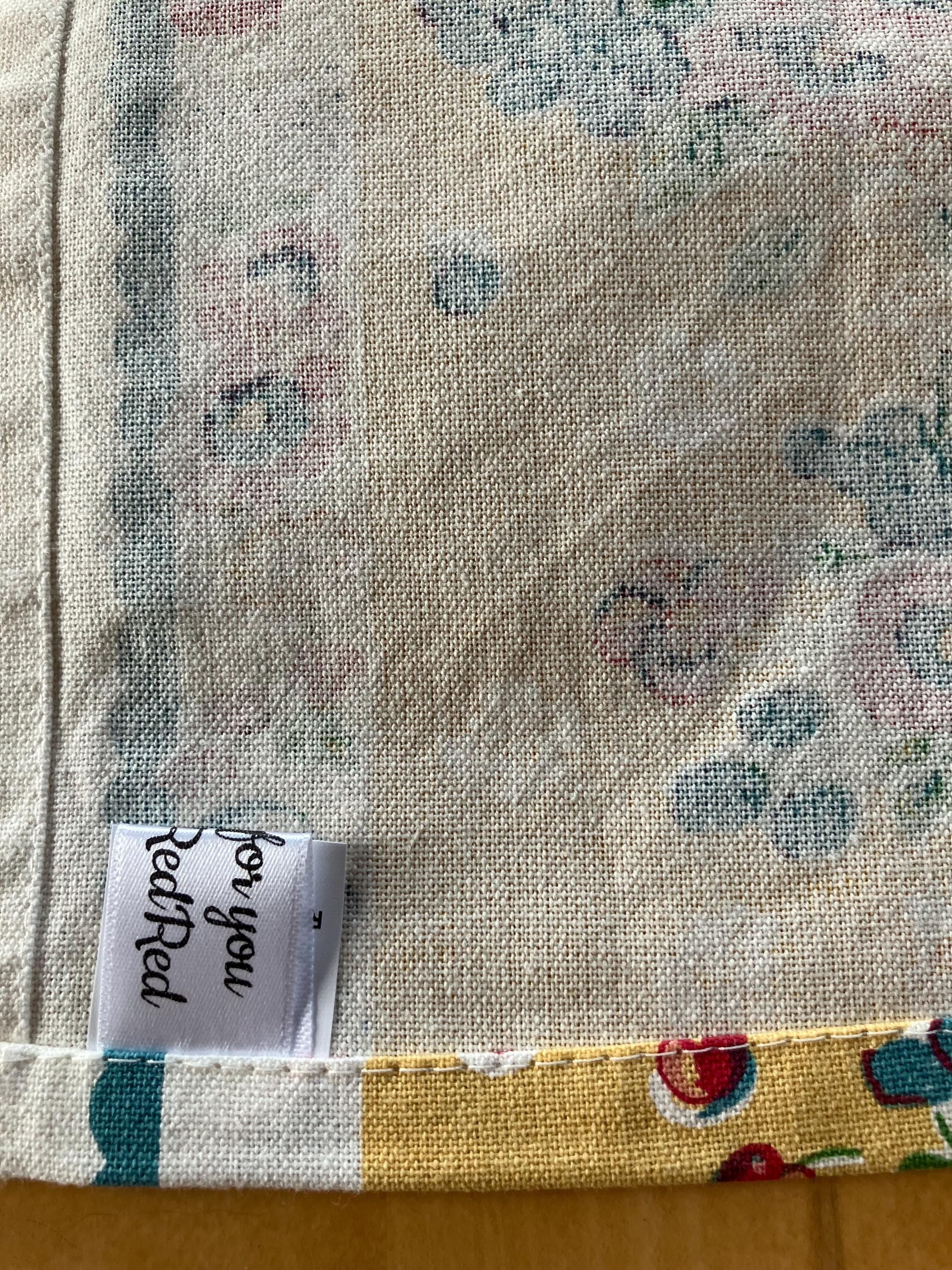 Granny Garden  100% Soft Cotton Kitchen Towels//Moda tea towel//kitchen gift//housewarming