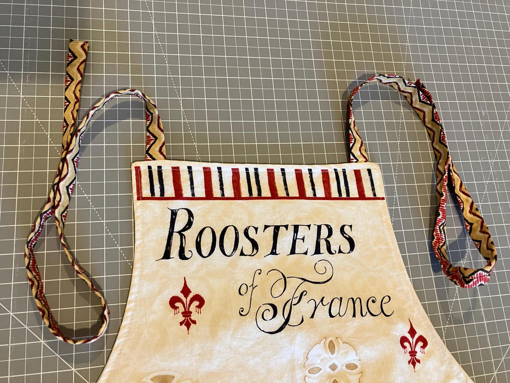 Roosters of France Apron
