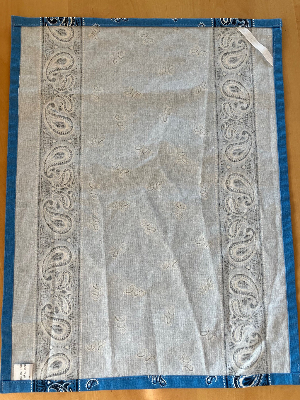 Blue Bandana Kitchen Towels//Western//Moda//100% Cotton Towels