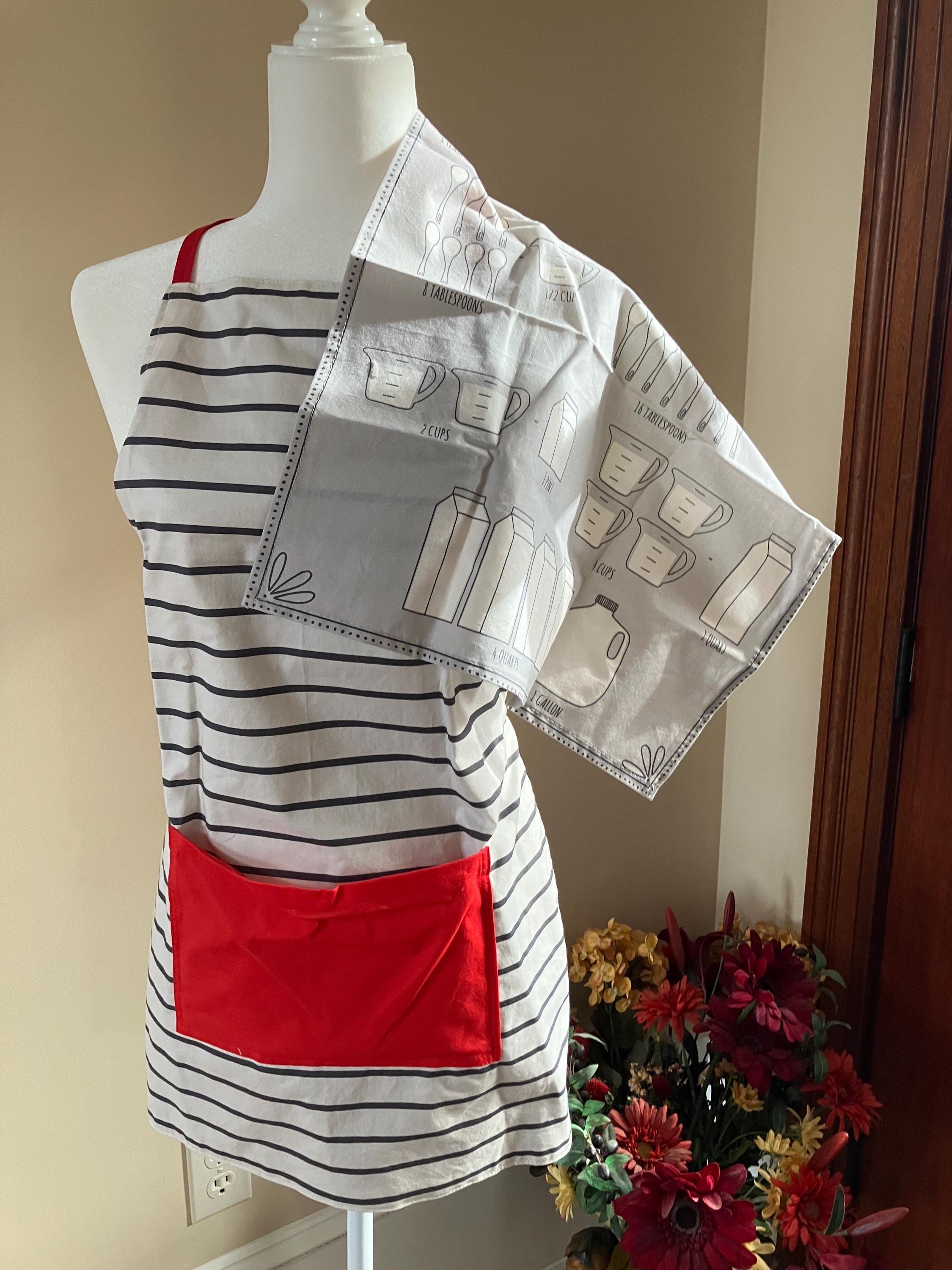 Kitchen Apron + Towel Set